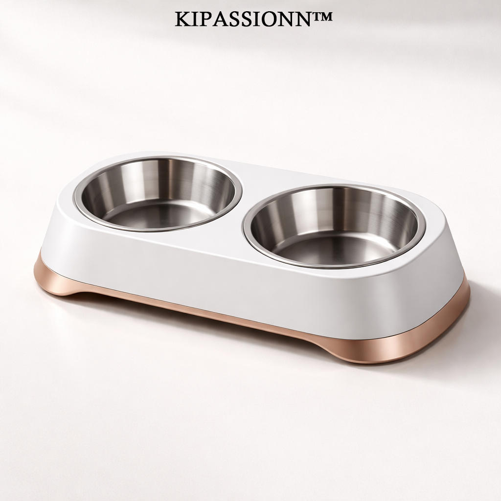 KIPASSIONN™ PetDine Elevate Duo Bowl