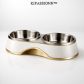 KIPASSIONN™ CrownDine Elevated Double Pet Bowl